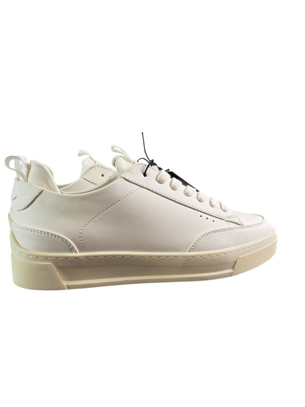 Madden NYC Markk Sneakers Mens 7 White Platform Court Lace Up Shoes New In Box - Picture 1 of 12